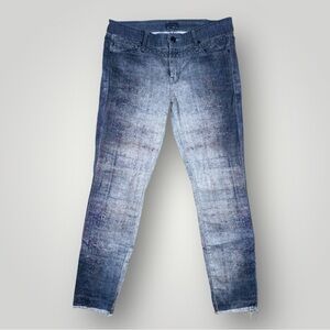 MOTHER Looker Ankle Fray Jeans 28 Relax Awhile Raw Hem Designer Denim Rare